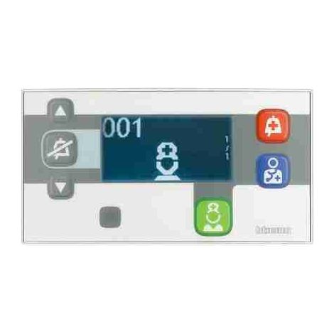 Terminal de habitación BTICMTE1200 con pantalla para sistema de llamada de enfermería