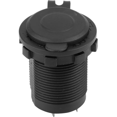 Prise allume-cigare 12V avec indicateur LED bleu, adaptée aux voitures, motos et bateaux. (1/5)