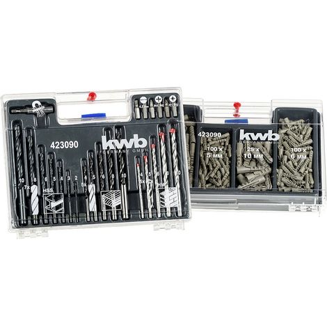 kwb 423090 Befestiger-Sortiment Inhalt 300 St. (1/2)