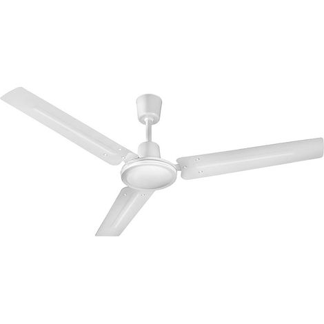 Deckenventilator weiß Flügel Lüfter mit Fernbedienung 122 cm Decken Ventilator Wind Lüfter (1/3)