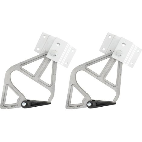 Candado telescópico para escalera, fabricado en aleación de aluminio, dimensiones 10 cm x 22,5 cm x 1 cm, compatible con varios modelos, bloqueo seguro, fácil instalación. (1/5)