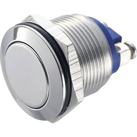TRU COMPONENTS GQ 19F-S Pulsante antivandalo 48 V/DC 2 A 1x Off / (On) Momentaneo IP65 1 pz. (1/3)