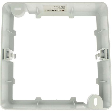 Struttura Carcassa Da Plafone Quadrato 145X145X38mm Per Faretto Led Da Incasso 12W (1/3)