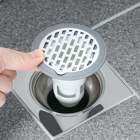 Valvola di ritegno per lavabo doccia - Anima a canale SL.GT - Antiodore - Valvola di ritegno per tubi del bagno - Guarnizione per scarico a pavimento (1/4)
