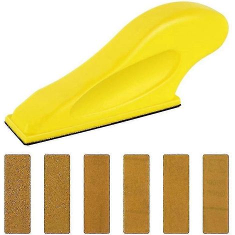 Mini-Schleifset, Schleifwerkzeuge für kleine Projekte, Schleifgriff für kleine Details und enge Stellen.