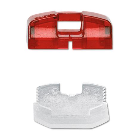 Jung Inserto di trazione per bilancieri con conduttore di luce (.. KO5), con conduttore di luce, termoplastica, rosso 34 KO5