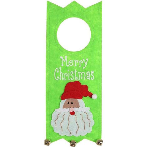 1 pendentif de poignée de porte de Noël, décoration à suspendre (Père Noël)