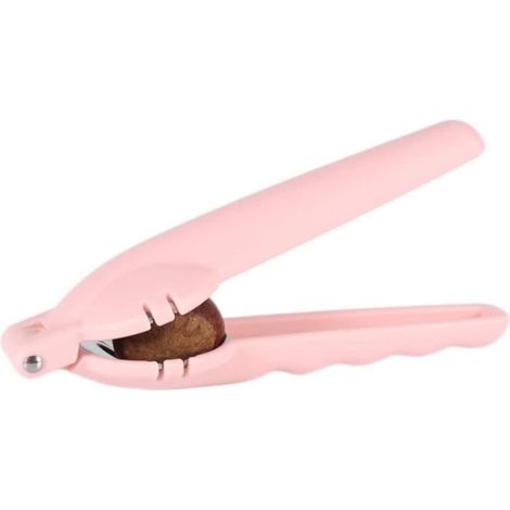 Ouvre-Châtaigne - Non spécifié - Coupe-Châtaigne en Acier Inoxydable - Ergonomique - Pratique - Rose (1/4)