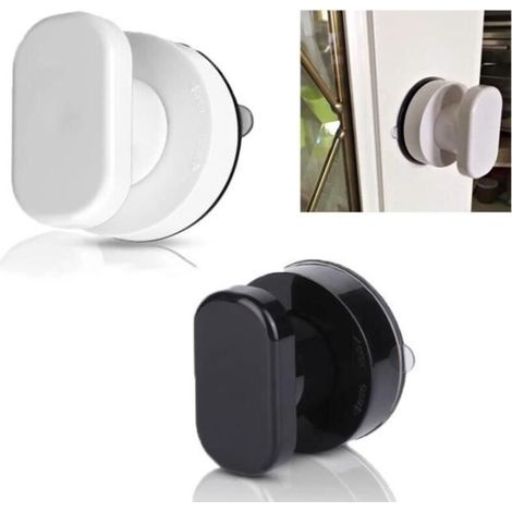 Suction cup handle, 2 portable mobility armrests, patio door handle, suction cup refrigerator door handle, for cupboard (1/4)
