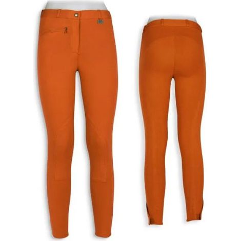 46 IT, Rosa: Pantaloni equitazione donna estivi con tasca a zip modello Tecnolight (1/5)