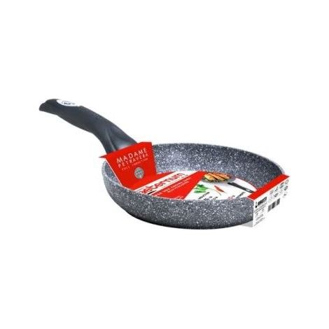 Set 2 Pezzi Padelle Antiaderenti Madame Petra ad Induzione 24 + 28 cm