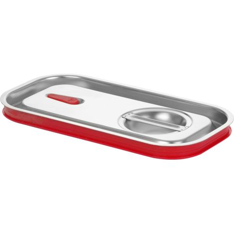Tapa con junta para recipientes GN 1/3 Kitchen Line de 325x176 mm