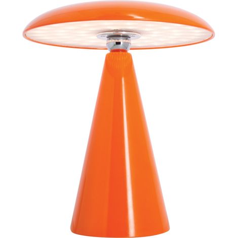 Mathias - Lampe à poser Clee orange, USB rechargeable, Dimmable, CCT, Autonomie 72h max. - MLAPCLEEO