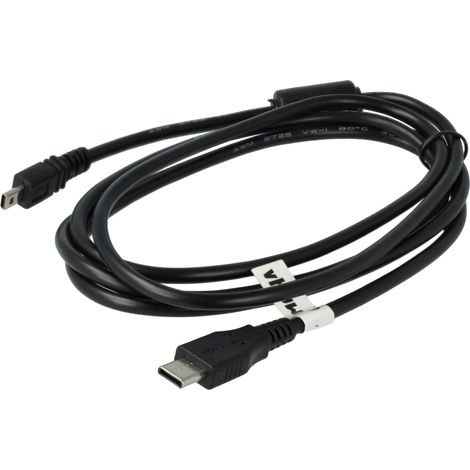 vhbw USB-C-Kabel kompatibel mit Sony Serie Handycam, Cybershot, Alpha Kamera, Camcorder - Datenkabel, 100 cm (1/5)