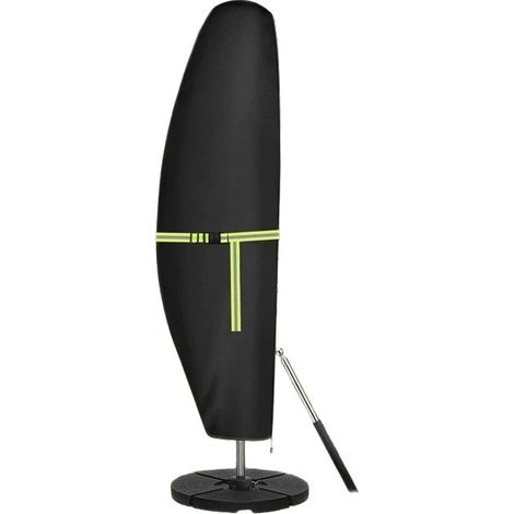 Funda Protectora Para Sombrilla, Nueva Funda 420d Con Mástil Telescópico Y Hebilla, Resistente Al Viento Y A Los Rayos Uv, Para Proteger Sombrillas De Exterior (210 X 45/72/32 Cm)