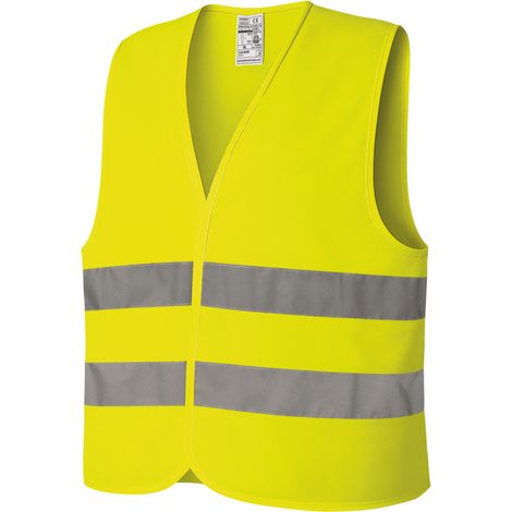 Gilet de sécurité jaune