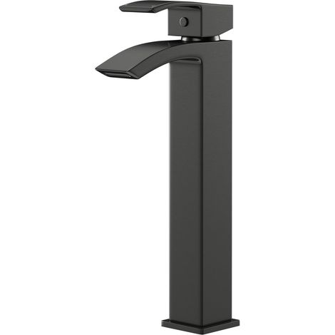 Flow Colore Gunmetal High Rise Basin Mixer Tap (1/5)