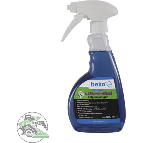 Beko TecLine Ultra-Gel Felgenreiniger Konzentrat Stahl Aluminium Chrom 500 ml (1/5)
