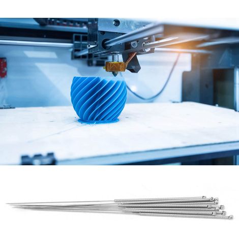 Düsenreinigungsnadel-Set aus Edelstahl für 3D-Drucker (0,2/0,25/0,3/0,35/0,4 mm). (1/5)