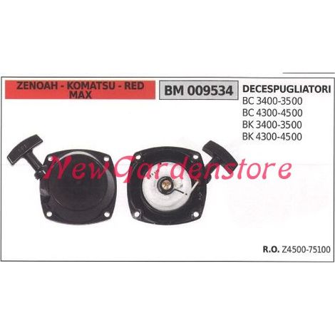 Anlassen ZENOAH Motorsensenmotor BC 23400 3500 4300 4500 009534