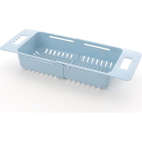 Abtropfgestelle für die Küche, verstellbar, Abtropfgestell für die Spüle, Abtropfkorb, zum Waschen von Gemüse und Obst, Abtropfgestell aus Kunststoff, Küchenzubehör (1/5)