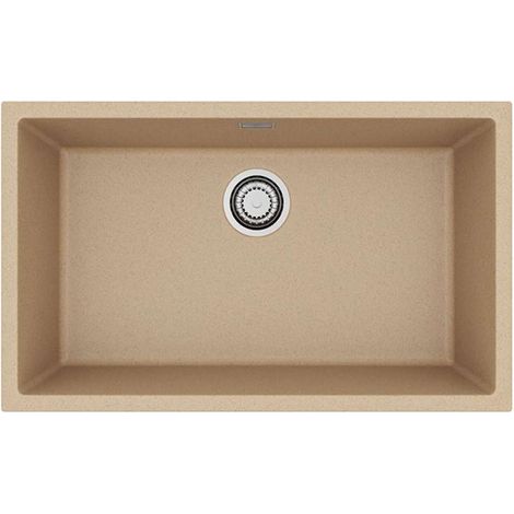 Alveus Omni - Fregadero de granito, 75x45 cm, beige 1150061 (1/3)