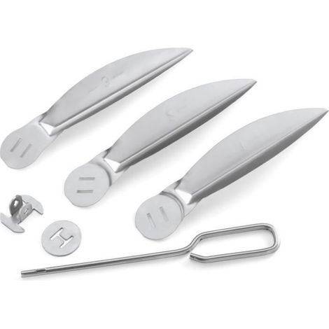 Kit De Nettoyage Pour Barbecue - Acier Inoxydable - Compatible Modèle One-Touch 22,5 Pouces - 1 Pièce (1/4)