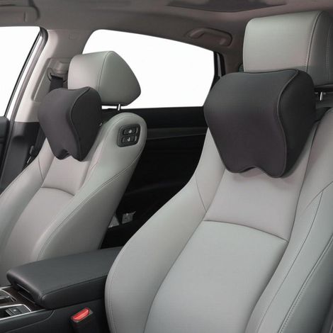 Auto Nackenkissen 2er Set mit Memory Foam und abnehmbarem Bezug (1/5)