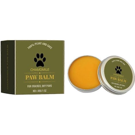 Crème pour coussinets de chien, soulage les coussinets rugueux, naturelle, pour l'extérieur, 30 g (1/4)
