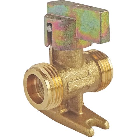 Robinet d'arrêt à fermeture 1/4 tour pour bouteille BUTANE/PROPANE - MM20/150 (1/4)