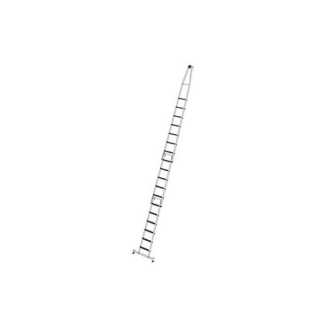 MUNK Stufen- Glasreinigerleiter 3-teilig mit clip-step R13 und nivello Traverse 6+5+7 Stufen (1/2)