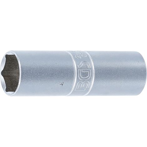 BGS Zündkerzen-Einsatz Sechskant dünnwandig Antrieb Innenvierkant 12,5 mm (1/2") SW 16 mm - 2425 (1/3)