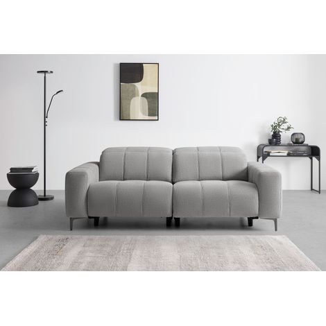 Mömax 3-Sitzer-Sofa Alvaro Grau ca. 220x79x109cm (1/5)