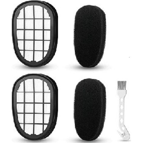 Compatible avec les filtres d'aspirateur Philips, les filtres HEPA, le coton filtrant, les accessoires FC6812, FC6813, FC6822. (1/5)