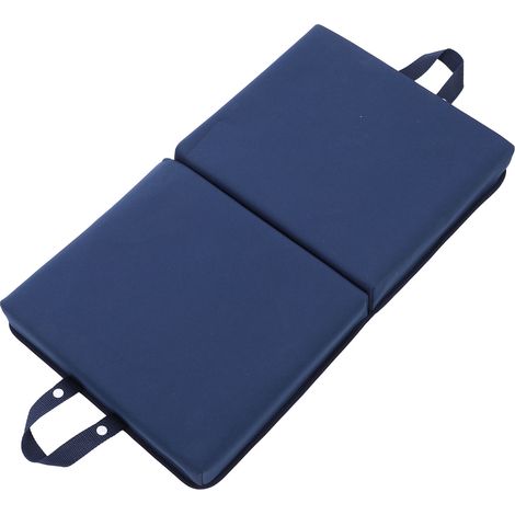 Coussin de genoux pliable avec poignée de transport, confortable et épais, pour salle de bain et jardin. (1/5)
