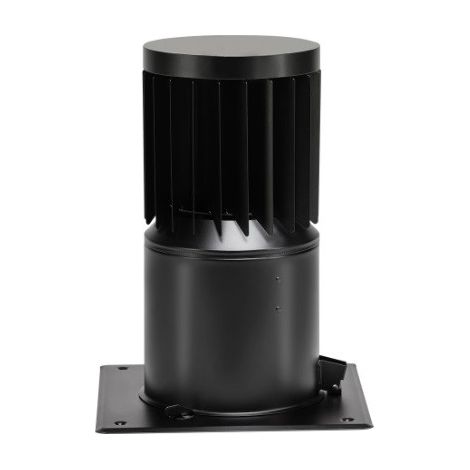 Capot de cheminée de ventilation TULIPAN à base carrée - Diametre (mm): 200