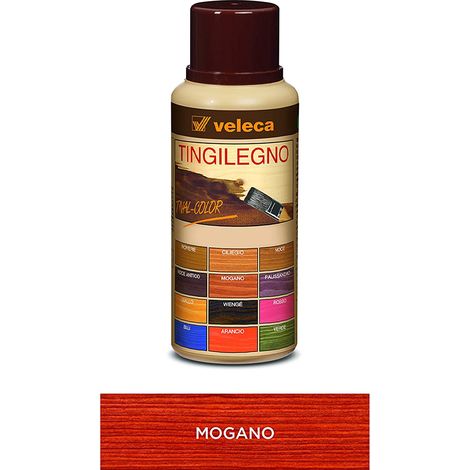 TIVAL COLOR TINGILEGNO 250ml VELECA - Colori: MOGANO ML.250 (1/5)