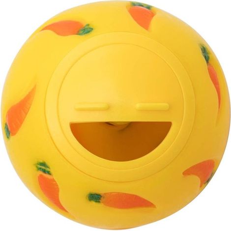 Traiter Balle Animaux Balle Snack Petit Jaune (1/5)