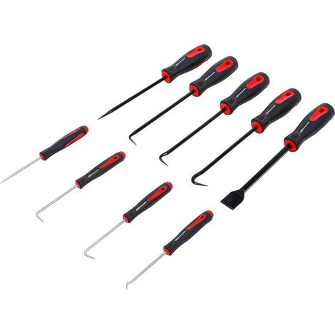 Jeu de Crochets et Aiguilles 9 pcs - Acier, Précision et Polyvalence - Pro - D-Work