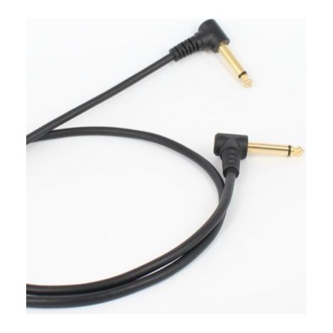 6.35 mm tinned copper audio cable, male-to-male, for connecting mixing console microphones and recording equipment. 6.5 mm cable with gold-plated connectors at both ends. (1/5)