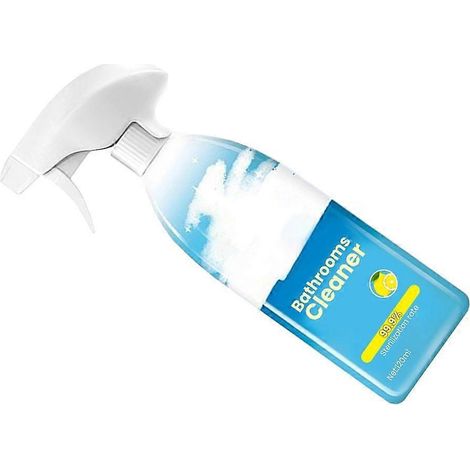 Nettoyant salle de bain en profondeur : élimine les saletés tenaces et nettoie efficacement les surfaces carrelées et vitrées. (1/4)