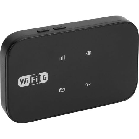 Hotspot WiFi 4G, Routeur Internet Mobile Portable 3000 MAh avec Emplacement pour Carte SIM pour 10 Appareils, Version Asie Europe, Point D'accès WiFi Portable pour Voyager, (1/5)