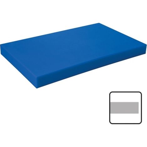 Planche découper épaisse bleu 50x30cm - Caterchef