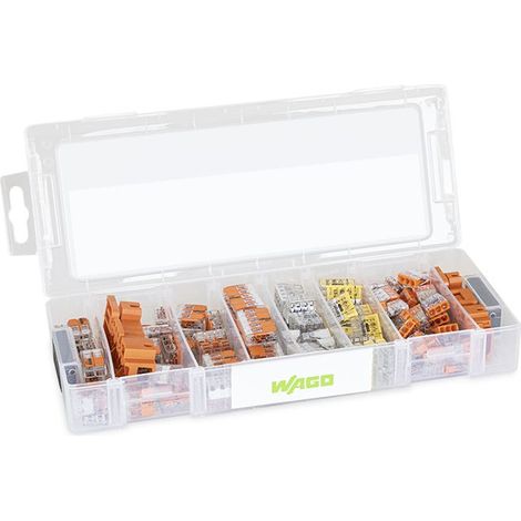Mallette de connexion électrique L-Boxx Micro - 122 bornes et accès 221 4 mm² / 2273 - WAGO - 887-802 (1/2)
