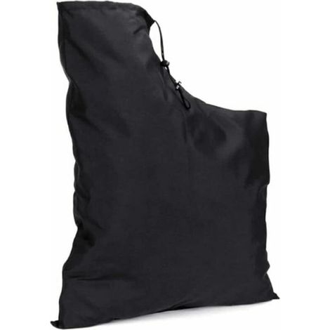 Sacchetto per aspirapolvere universale per soffiatore per foglie da giardino, prato, cortile, trituratore nero (1/5)