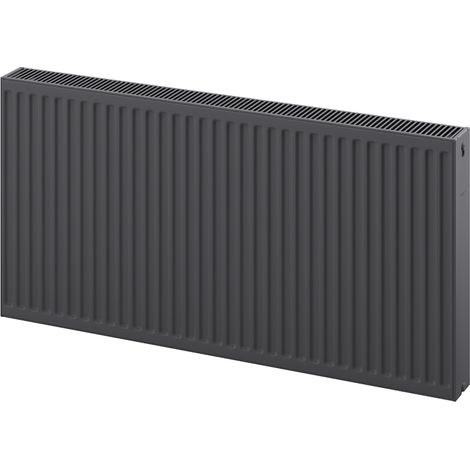 Mexen C22 Plattenheizkörper 600 x 700 mm, seitliche Verbindung, 1157 W, Anthrazit - W422-060-070-66