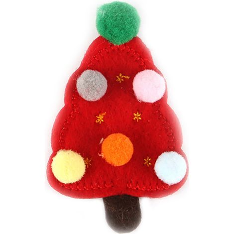Peluche douce sur le thème de Noël, adorable, coutures fines, résistante aux morsures, type 2 (1/5)