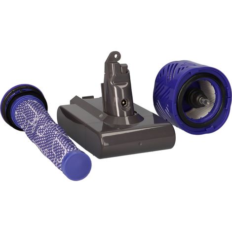 Ersatzakku für Dyson V6 Staubsauger 21,6V 6000mAh 129,6Wh (1/5)