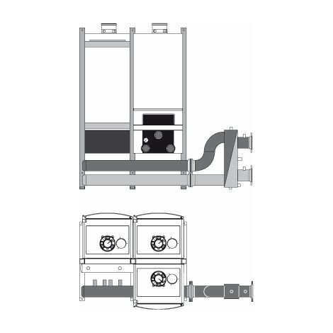 TR3 Kaskadenunit mit Insul ohne Weiche - 7736700480 von Buderus