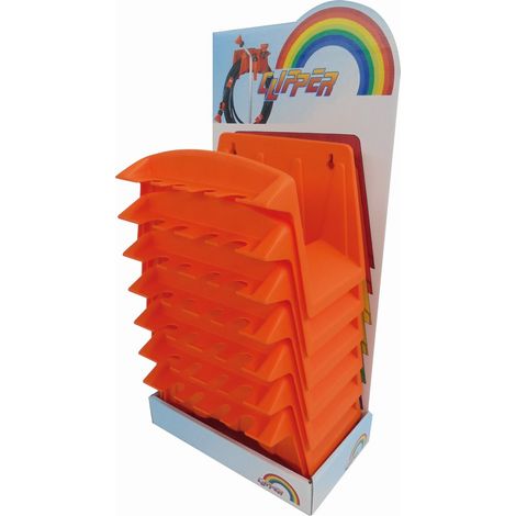 1CF PORTATUBO CLIPPER IN ESPOSITORE 49 PZ. Col. Arancio